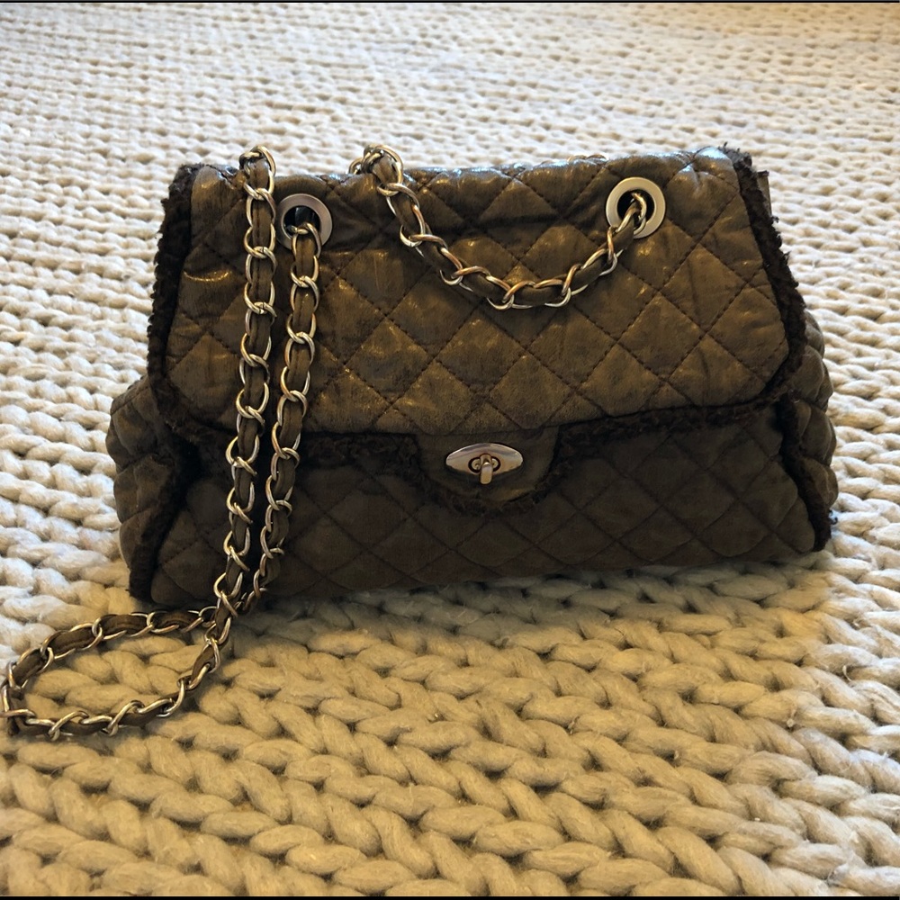 Big Buddha Quilted Handbag